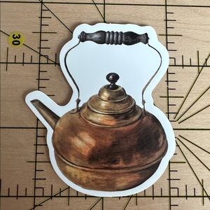 💜13/$13 +Bundle Sticker Sale| Coffee Shop Tea Pot Starbucks Waterproof Sticker